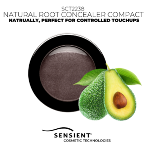 Natural Root Concealer Compact Powder (Brown)