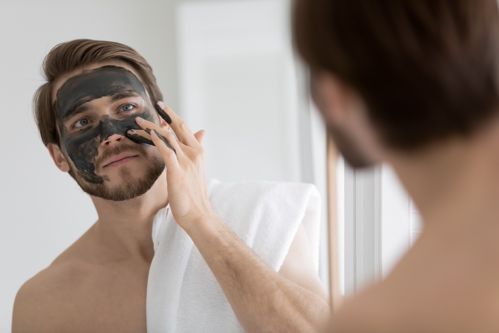 Men's Grooming Skin Care Charcoal Mask